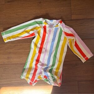 Hanna Andersson Striped Kids swimsuit